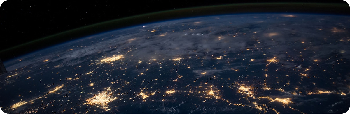 Earth at night